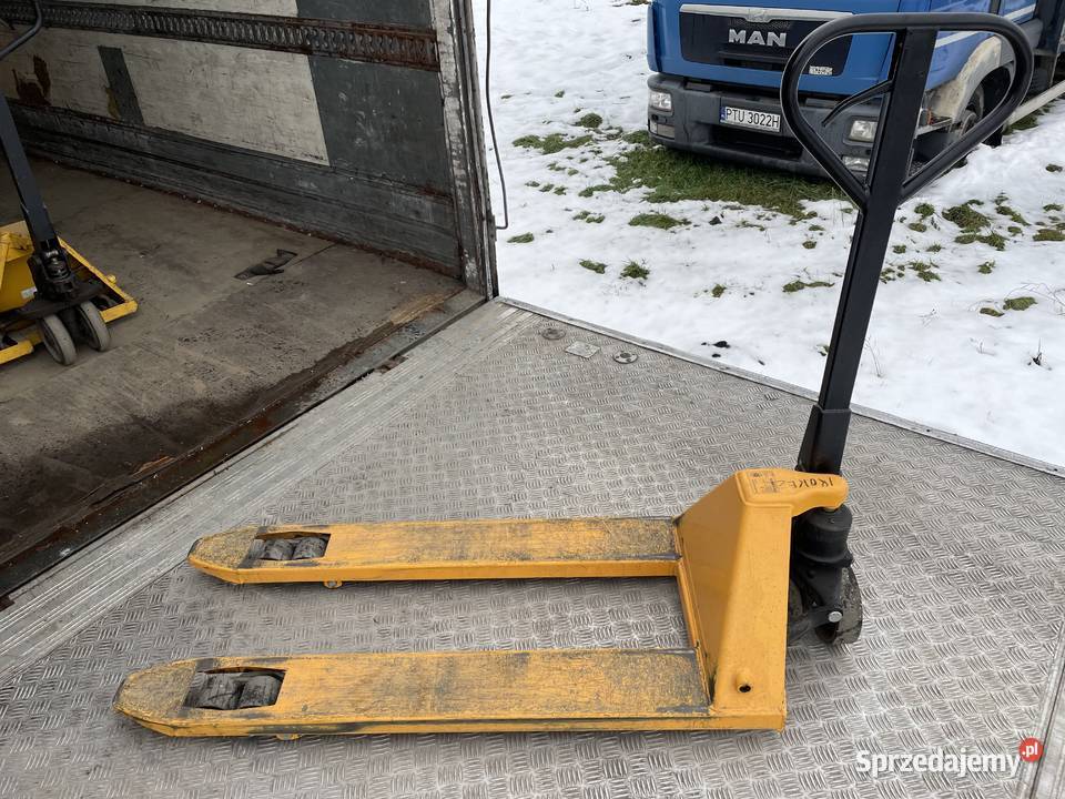 Paleciak Długi Duży Wózek Paletowy Magazynowanie kujawsko-pomorskie Inowrocław