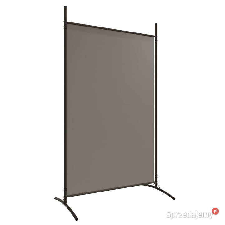 Parawan 2panelowy antracytowy 348 x 180 tkanina Warszawa