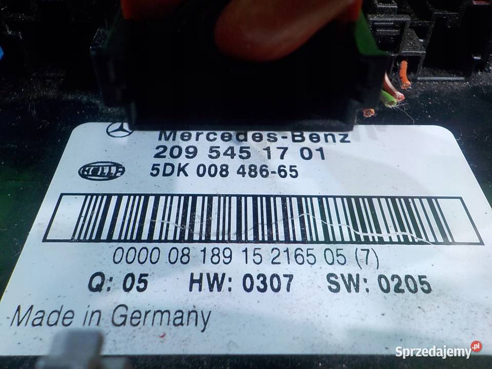 MERCEDES CLK W209 LIFT 18 B AUT skrzynka mazowieckie Suków sprzedam