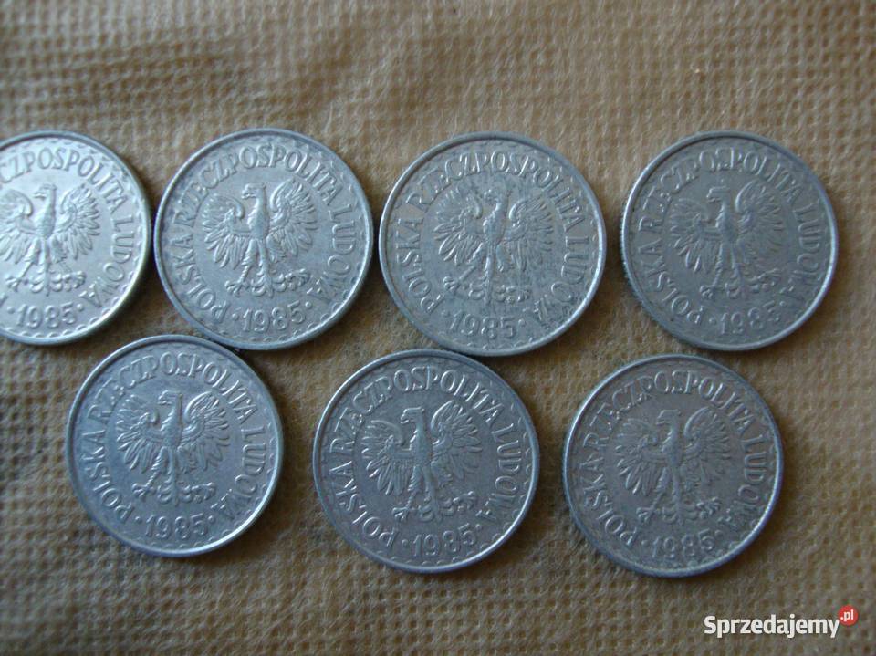 moneta 1 zł; 1985