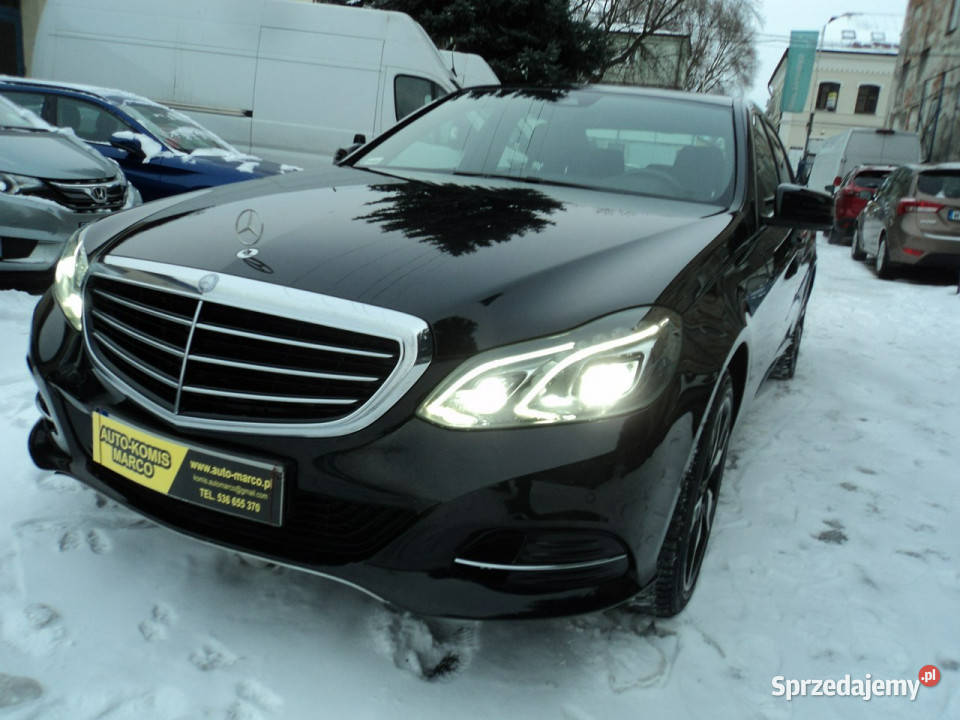 Mercedes E 350 sprzedam ładnego MERCEDESA E 30 259KM lubelskie Lublin