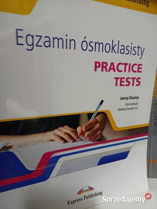 Egzamin ósmoklasisty practics test angielski tradycyjny podręcznik Podręczniki Warszawa sprzedam