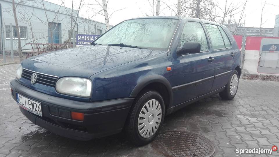 Vw Golf 3 1994 14 z gazem wspoma nieuszkodzony Sierpc