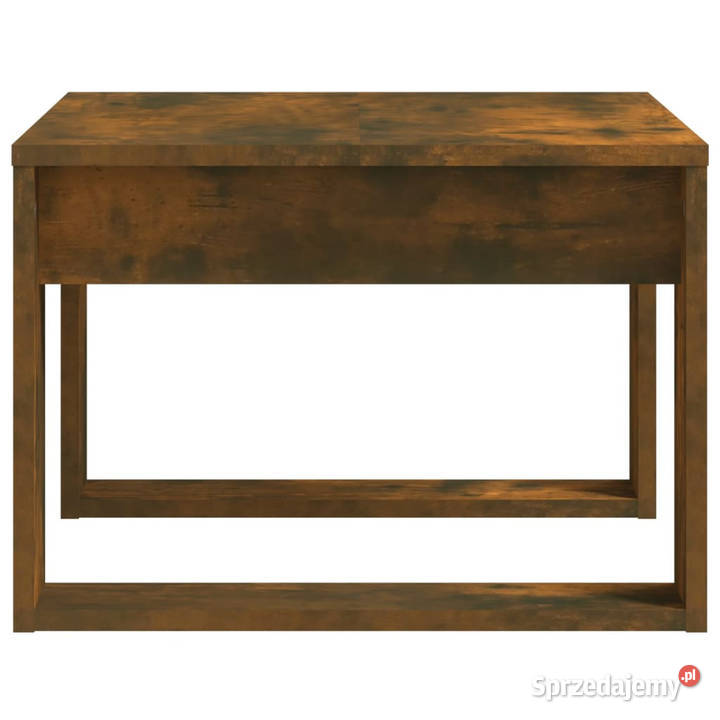 Stolik boczny przydymiony dąb 50x50x35 WM825825 Stoły