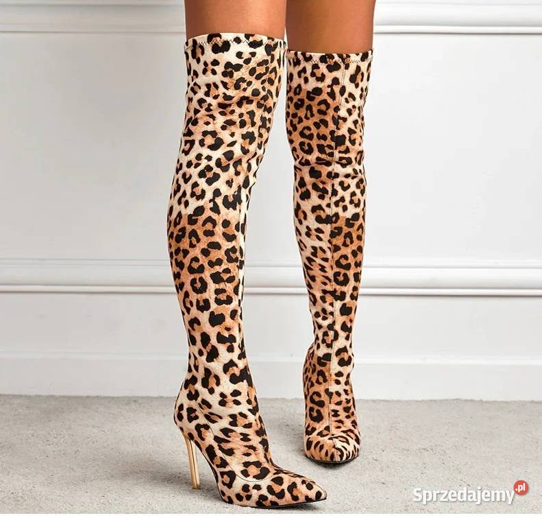 Kozaki kolano panterki Świdnica Polska