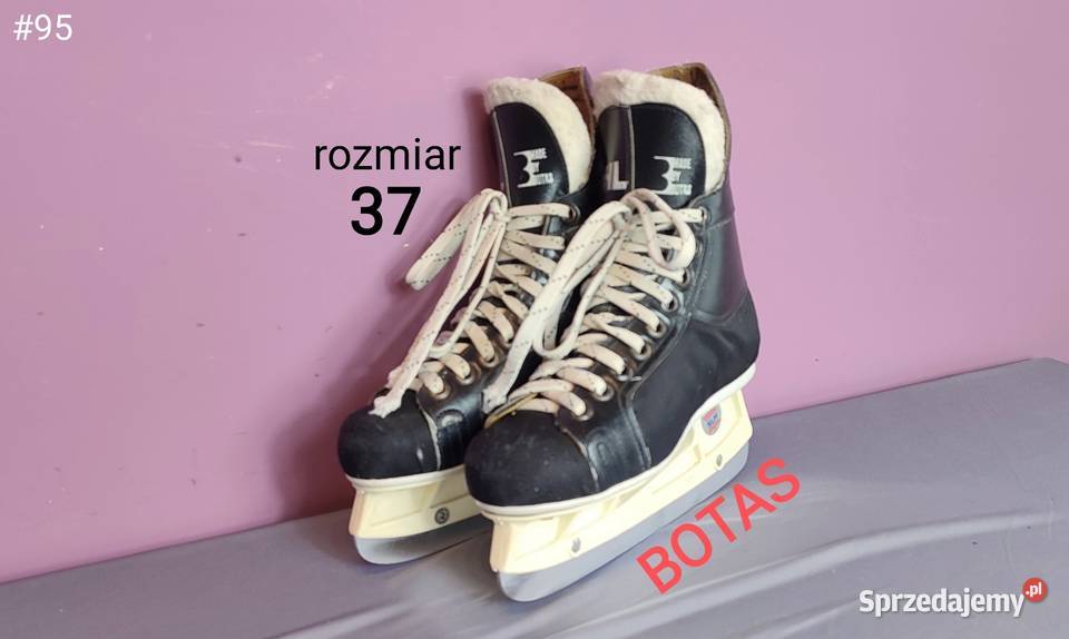 Łyżwy BOTAS hokejowe skórzane NHL PRO rozmiar 37 małopolskie Jasień