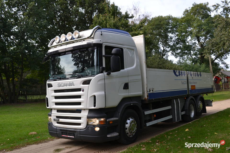 SCANIA R 420 SKRZYNIA dł 775 m TRZECIA OŚ jedno łóżko Skrzynie Radom