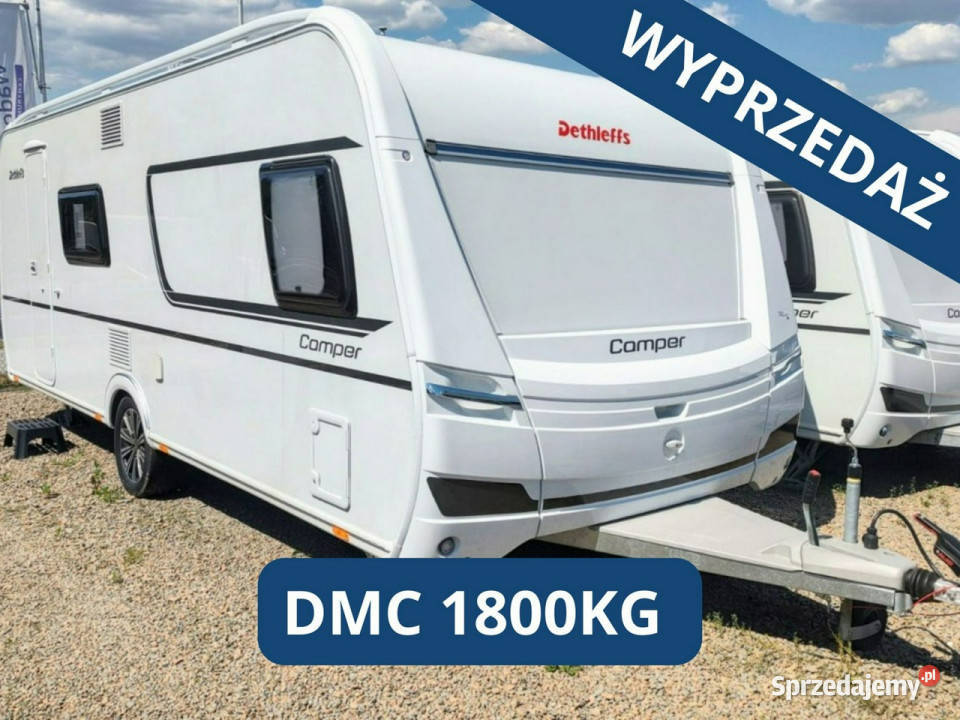 przyczepy kempingowe Dethleffs Camper 560 FMK pełny VAT Gaj