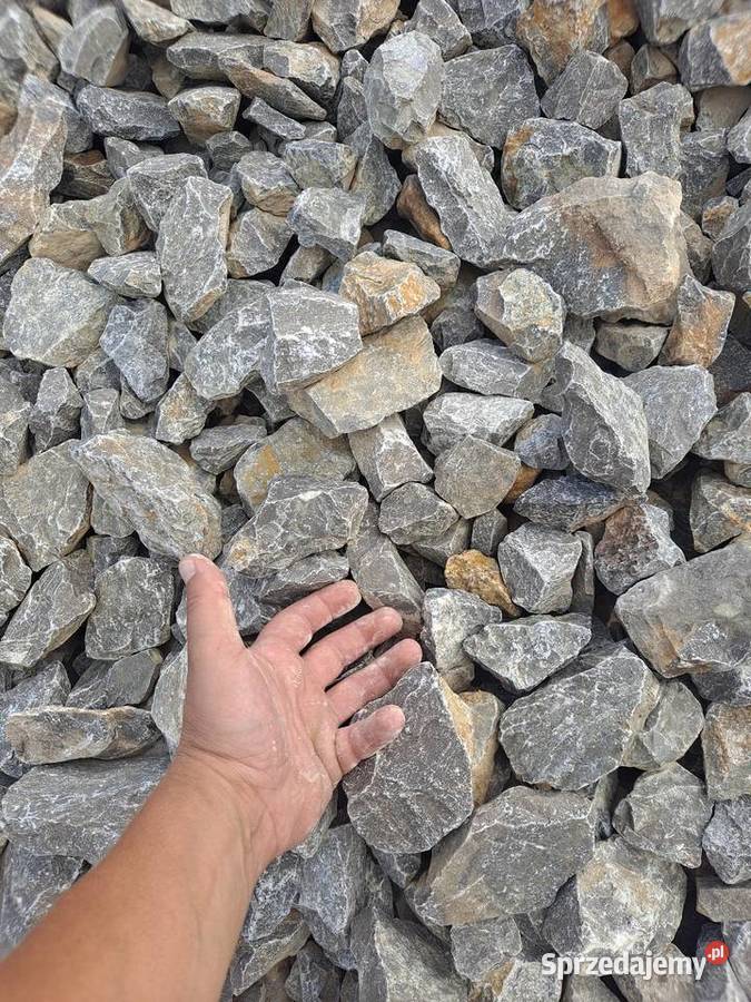 Kruszywo grys tłuczeń kliniec dolomit biały 1622