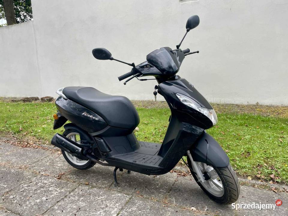 PEUGEOT KISBEE 50 4T 2017R 100 Sprawny Niski Pilzno