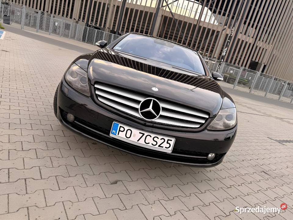 Mercedes CL500 V8 388 Mega MZamiana Sosnowiec sprzedam