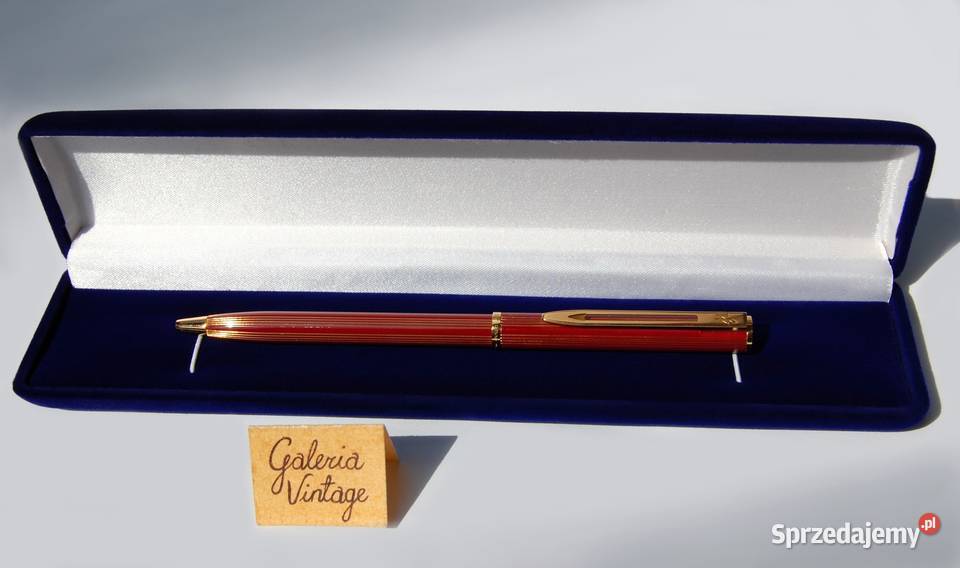 Długopis Waterman burgund złoto vintage lata 90 Lublin