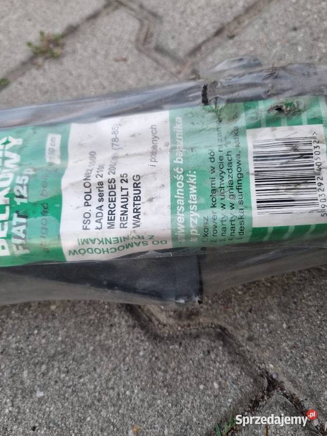 Nowy Bagażnik Dachowy Fiat 125p Łada Polonez FSO Skawina