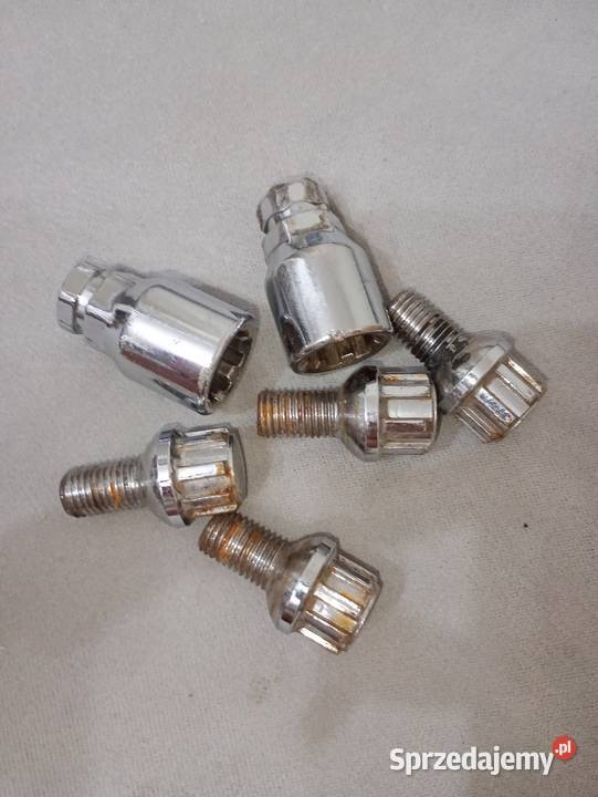 śruba śruby zabezpieczające koła zestaw Szczecin