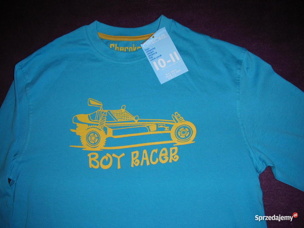 Boy Racer Tshirt koszulka z metką chłopiec mazowieckie Warszawa