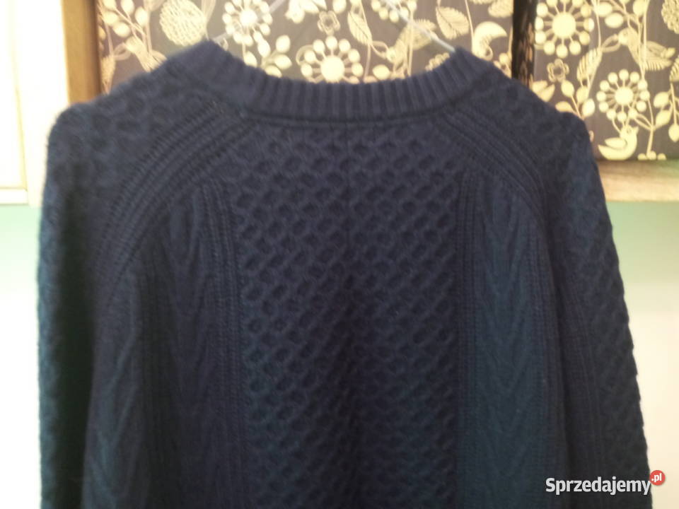 Granatowy sweter męski XL CA nowy z metką Warszawa