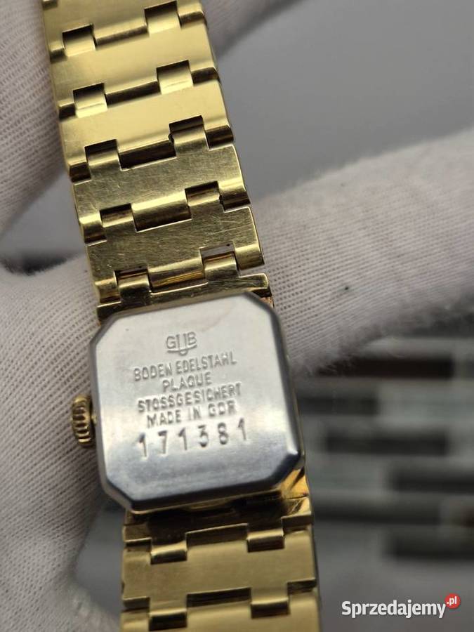 Elegancki zegarek damski Glashutte Chorzów