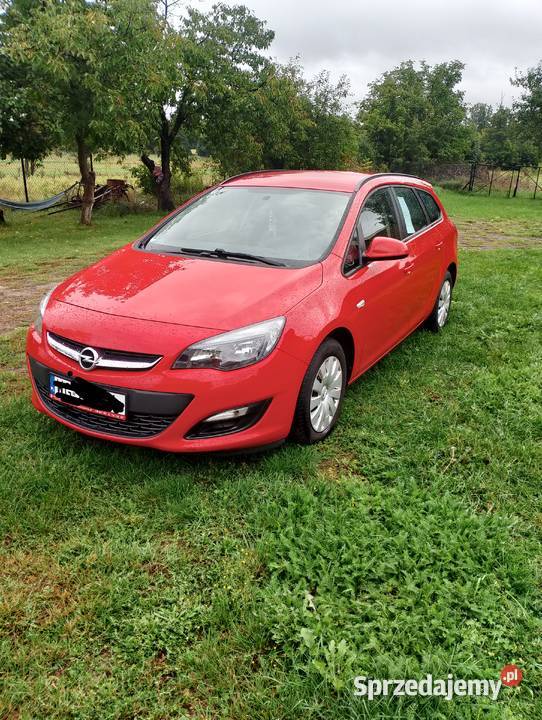 Opel Astra J 2015 r. 1,6 MPI benzyna + gaz