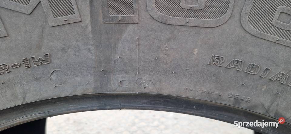 71060r42 Trelleborg 70 bieżnik bez napraw Opony rolnicze warmińsko-mazurskie