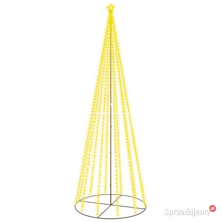 Choinka stożkowa 732 ciepłe białe LED 160x500 Warszawa sprzedam