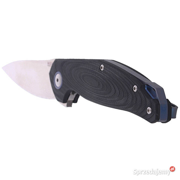Nóż składany MKM Goccia Black G10 Satin M390 by Warszawa