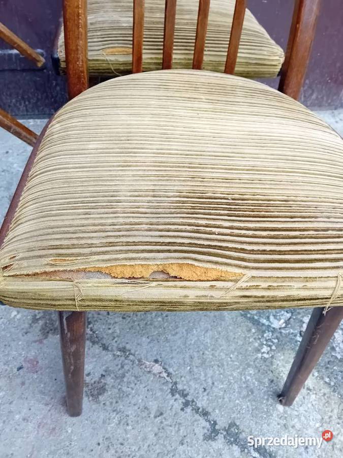 krzesła 4 Sumana Czechosłowacjs Krzesła śląskie Bielsko-Biała sprzedam
