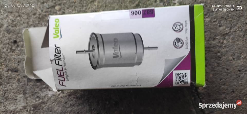 Filtr paliwa Valeo 587006 AUDI BMW VW SEAT Koronowo