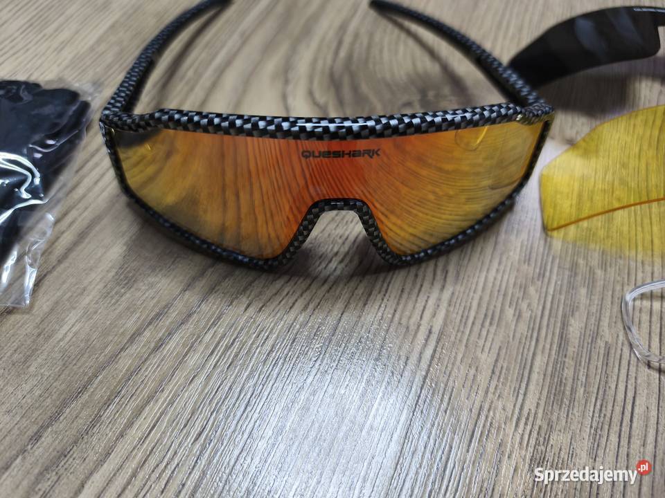 Queshark okulary rowerowe przeciwsłoneczne Berejów sprzedam
