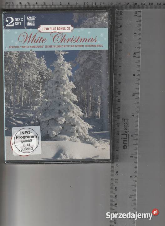 White Christmas beautiful scenery blended DVD mazowieckie Pruszków