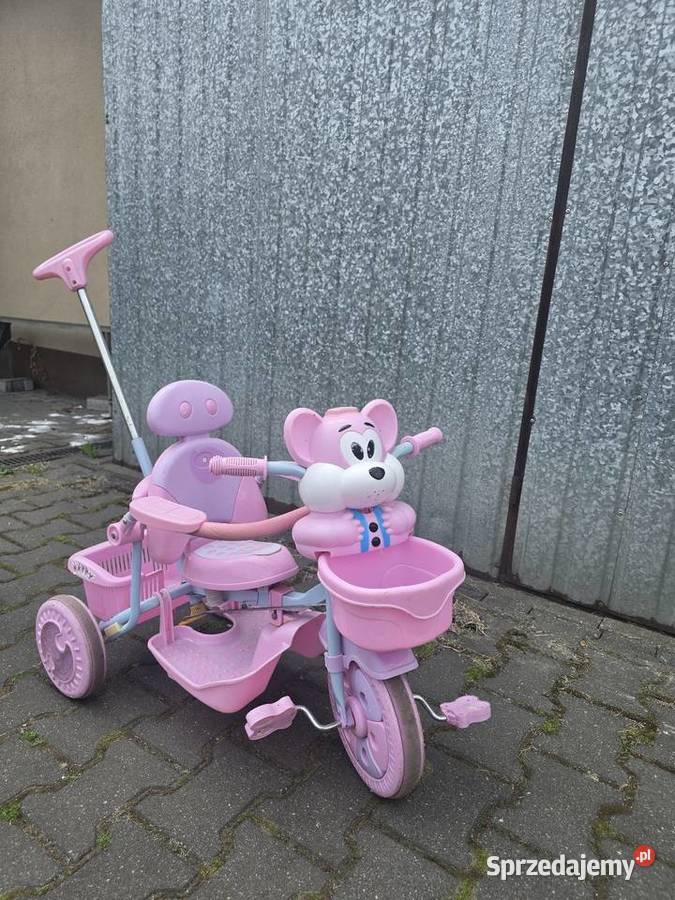 Rowerek 3 kołowy różowy dziecka łódzkie Łódź