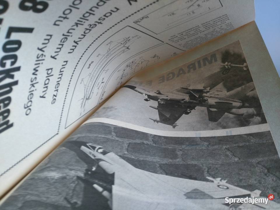 Mały Modelarz 91987 Samolot myśliwskobombowy Dąbrowa Górnicza