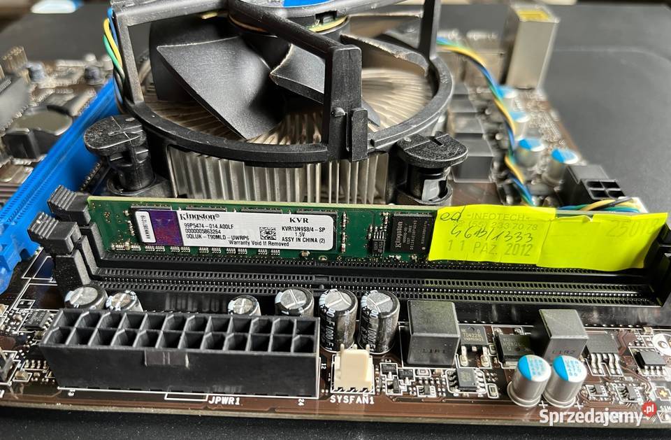 Płyta główna MSI H61MP20 G3 Pentium 298 GHz Płyty główne Malbork