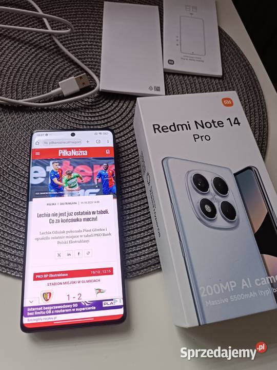 Telefon Redmi Note 14 Pro 8256GB gwarancja małopolskie Libiąż