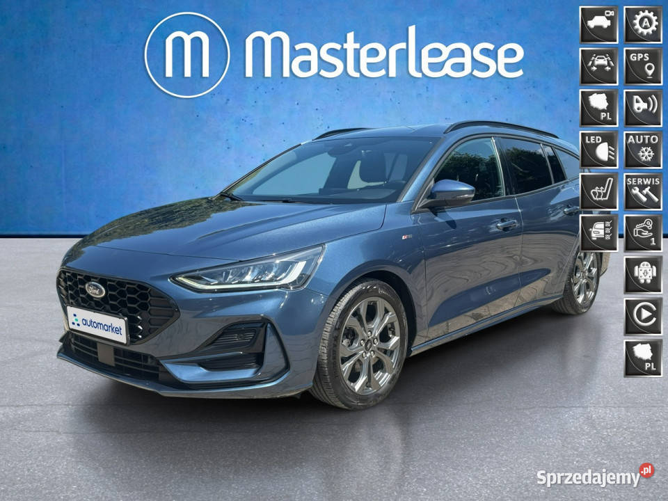 Ford Focus 10 EcoBoost mHEV STLine X Z Polskiego komputer pokładowy Warszawa