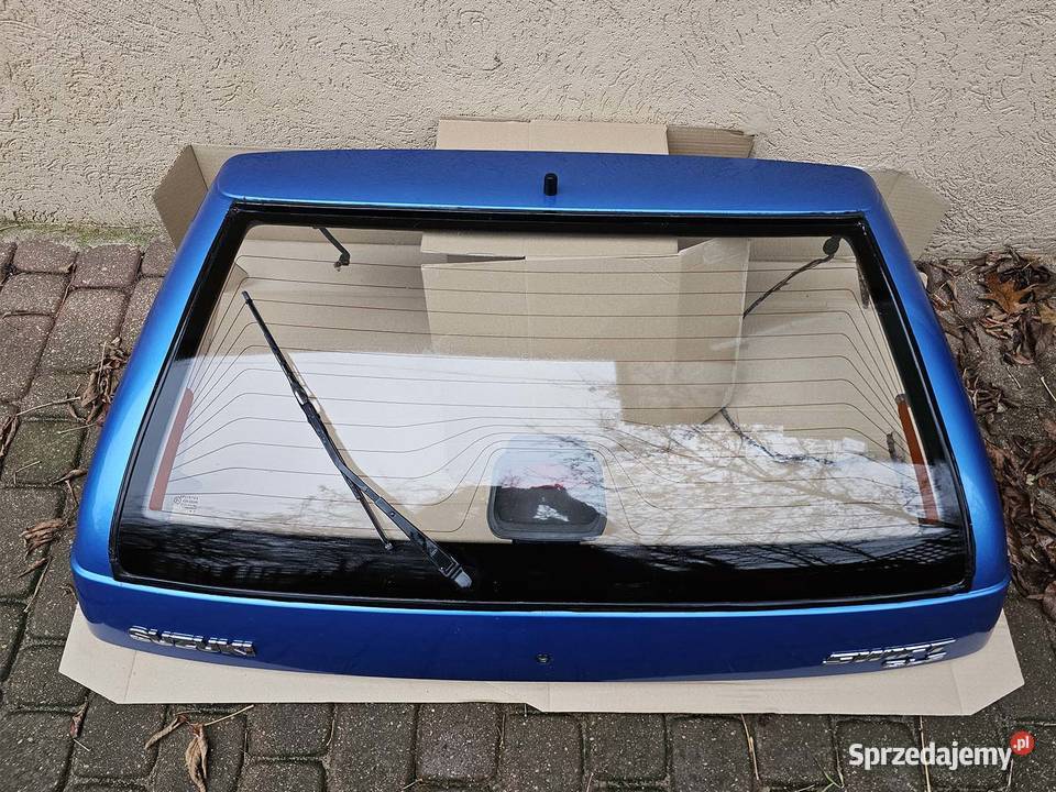 Suzuki Swift klapa bagażnika z szybą 3D swift Białystok