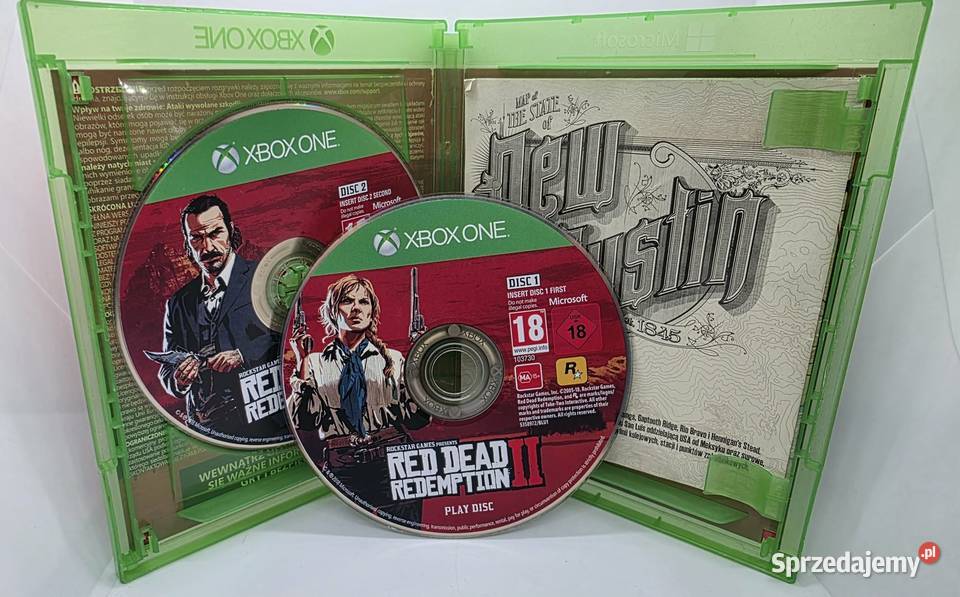 Gra Red Dead Redemption II 2 Xbox One Elbląg