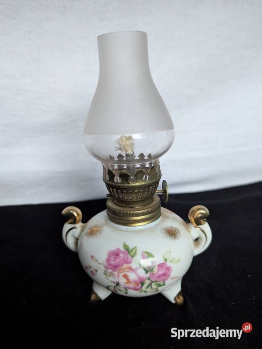 Lampa naftowa ręcznie malowana świętokrzyskie Kielce