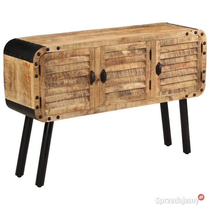 Szafka z litego drewna mango 120 x 30 x 76 Warszawa sprzedam