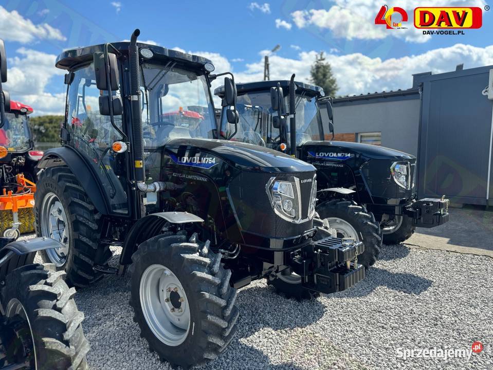 Ciągnik rolniczy 7585 LOVOL M754 Premium czarny opolskie Opole