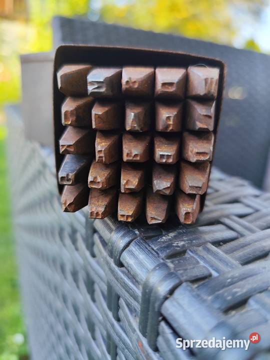 Wybijaki literowe z PRL Sosnowiec