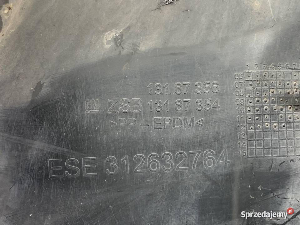 NADKOLE LEWY PRZÓD OPEL CORSA D 13187356 osobowe