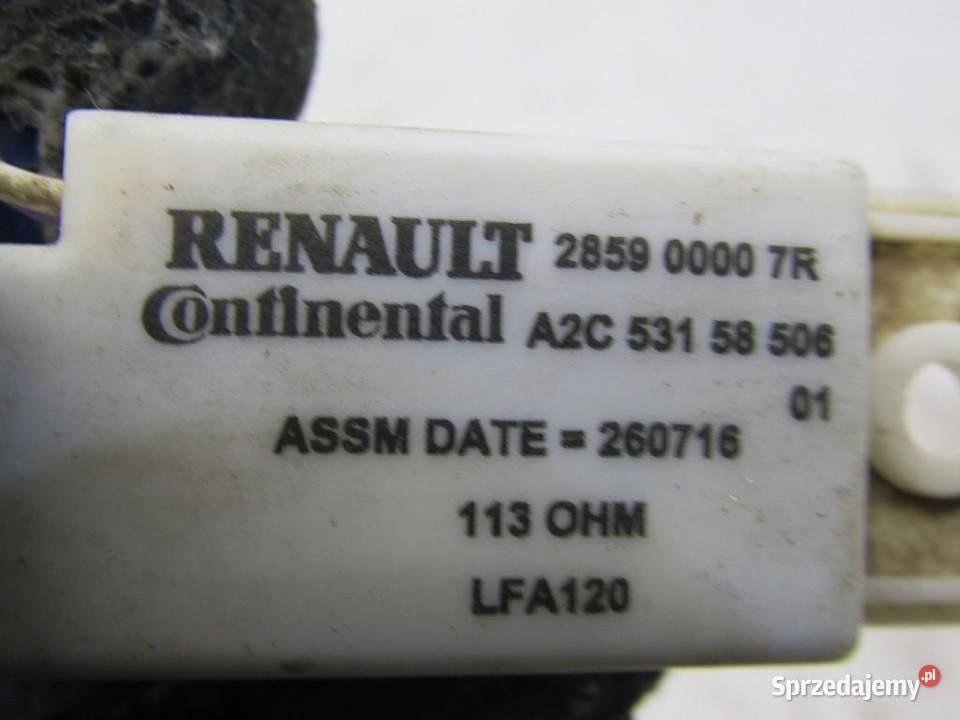 MODUŁ WZMACNIACZ ANTENY ANTENOWY RENAULT MEGANE