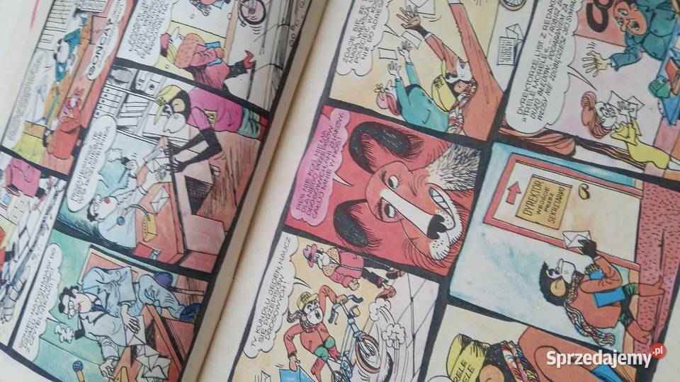Komiks Księga XVI Tytus ROMEK i ATOMEK HJ Rok wydania 1984 Kultura i Rozrywka Puławy