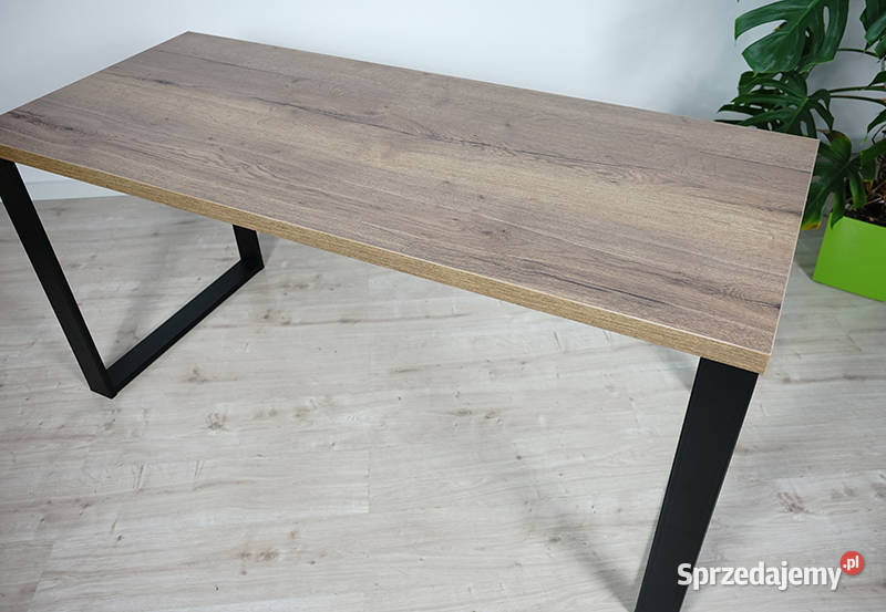 Biurko Neptun LOFT Dąb Halifax tabak 160 Stoły, krzesła, biurka Biłgoraj