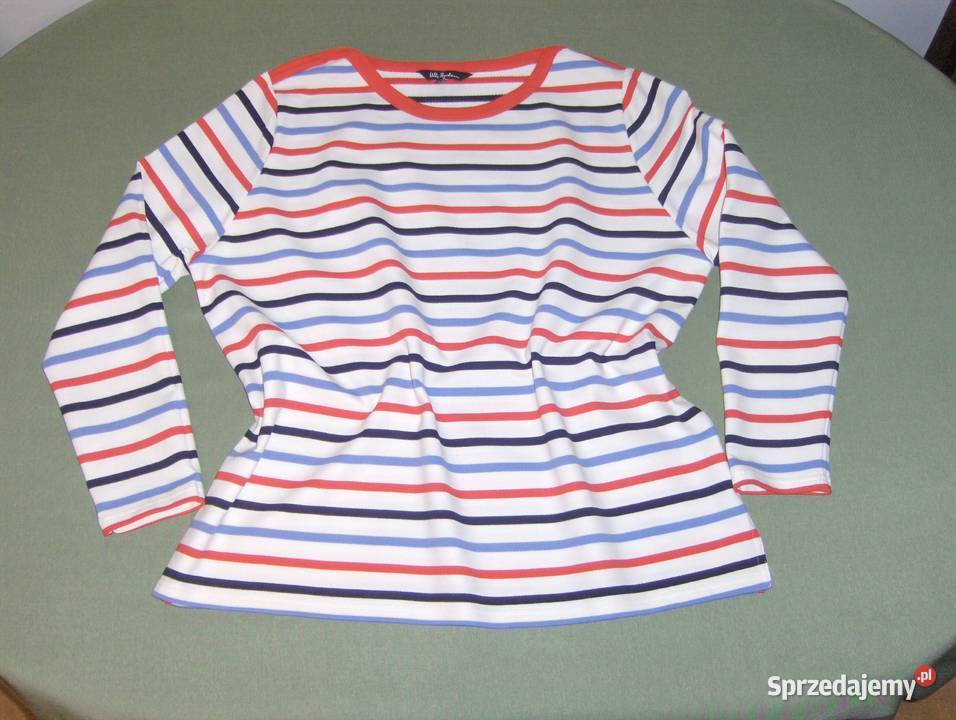 Ulla Popken Damska bluza w paski 5052 Bawełna Łódź sprzedam