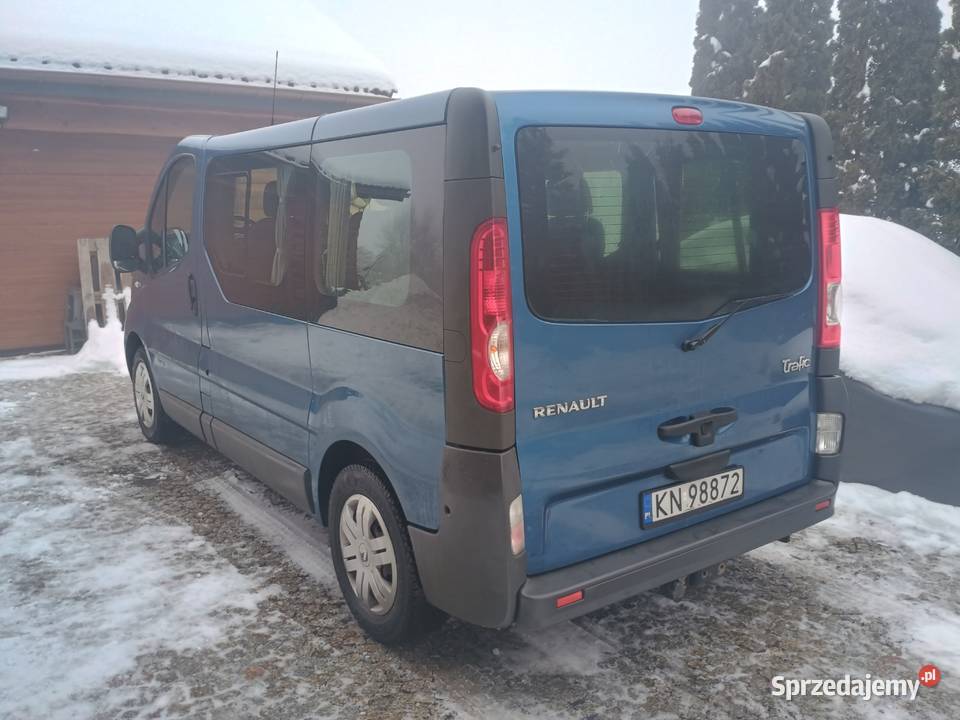 Renault Trafic 2012 20 dCi 9os krótki euro5 2x 114KM małopolskie Nowy Sącz