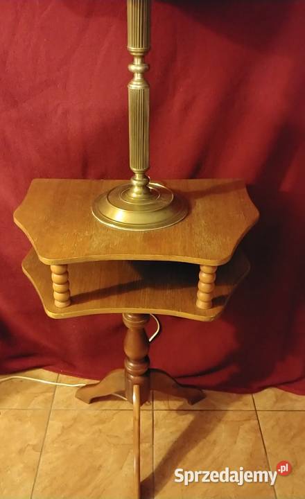 Stolik na lampkę kwiat mazowieckie Milanówek