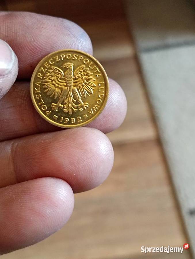 Sprzedam monete 2 zlote 1982 r mosiadz Numizmatyka Chełm