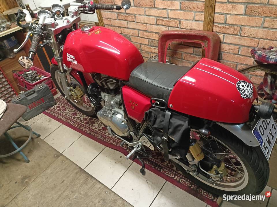 Royal enfield GT 535 Continental cafe racer nieuszkodzony Motocykle, skutery, quady
