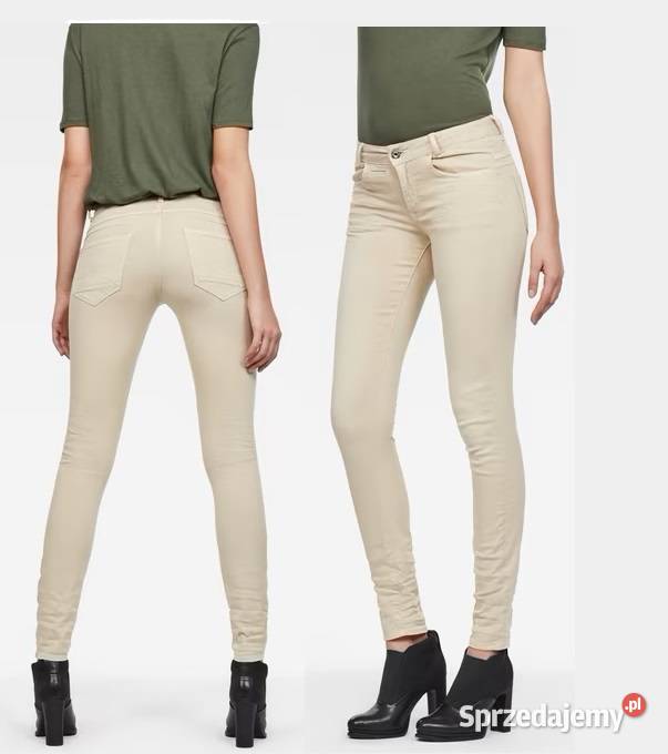 spodnie GSTAR RAW W28 L32 DSTAQ 5 PKT MID SKINNY Moda i Styl Zamość